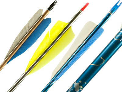 Flèches en aluminium