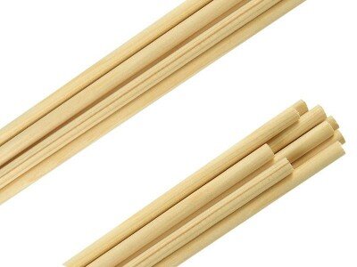 Tubes en bois