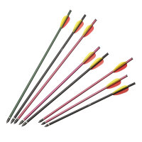 Armbrustbolzen | X-BOW ECO - Aluminium - 20 Zoll | 2219 | Farbe: rot