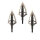 BEARPAW Pointe de chasse German Jager - Lot de 3