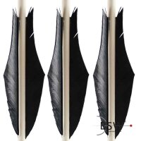 Plumes naturelles: 4,5 pouces Legolas