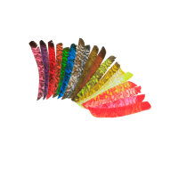 TRUEFLIGHT Plume naturelle camo - rayée -...