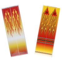 Arrowwraps | Serie 700 - Flamme - Länge: 8 Zoll -...