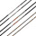 Tube | EASTON Full Metal Jacket (FMJ) - Aluminium-Carbone - incl. Insert et X-Encoche | Black | Spine 340 | longueur complète - non raccourcie