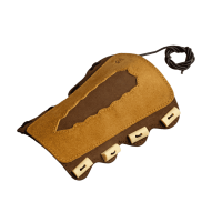 elTORO Traditioneller Armschutz Bone 4