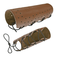 elTORO Traditioneller Armschutz Medieval II