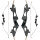 DRAKE Black Raven - 58 pouces - 25-60 lbs - Arcs recurves T/D