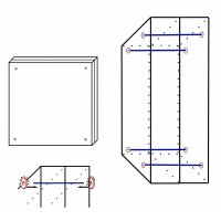 STRONGHOLD Schaumscheibe - Black Edition - Max - bis 80 lbs | Größe: 60x60x30cm