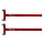 AVALON Checker - Equerre | Couleur: Rouge