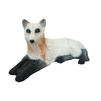 LEITOLD Loup blanc - couché