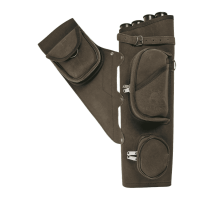 elTORO Brown Tradition - Seitenköcher aus Wildleder