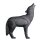 RINEHART loup gris hurlant