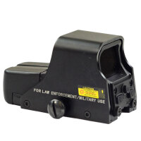 OPTACS Tactical 551 Graphic Sight - Style EOTech - éclairage rouge/vert inclus - Viseur point lumineux