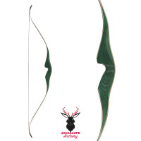 JACKALOPE - Malachite+ - 60 Zoll - One Piece Recurvebogen - 30-60 lbs