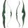 JACKALOPE - Malachite+ - 60 Zoll - One Piece Recurvebogen - 30-60 lbs