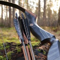 JACKALOPE - Obsidian - 64 Pouces - Arc recurve refined...