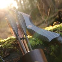 JACKALOPE - Obsidian - 64 Pouces - Arc recurve refined take down - 25-50 lbs