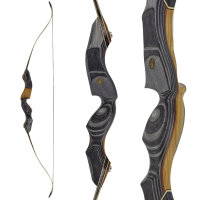 JACKALOPE - Obsidian - 64 Pouces - Arc recurve refined take down - 25-50 lbs