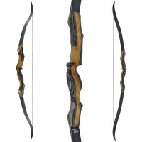 JACKALOPE - Obsidian - 64 Pouces - Arc recurve refined take down - 25-50 lbs