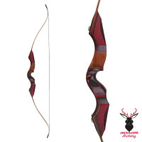 JACKALOPE - Red Beryl - 62 Pouces - Arc recourbé Take Down - 20-50 lbs