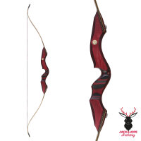 JACKALOPE - Red Beryl - 62 Pouces - Arc recourbé Take Down - 20-50 lbs