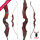 JACKALOPE - Red Beryl - 62 Pouces - Arc recourbé Take Down - 20-50 lbs