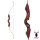 JACKALOPE - Red Beryl - 62 Pouces - Arc recourbé Take Down - 20-50 lbs
