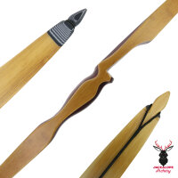 JACKALOPE - Red Beryl - 64 Pouces - One Piece Arc de recurve - 25-50 lbs