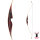 JACKALOPE - Red Beryl - 64 Pouces - One Piece Arc de recurve - 25-50 lbs