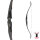 JACKALOPE - Obsidian - 62 Pouces - One Piece Arc de recurve - 20-50 lbs