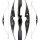 JACKALOPE - Obsidian - 62 Pouces - One Piece Arc de recurve - 20-50 lbs