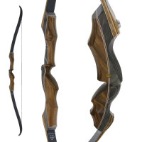 JACKALOPE - Obsidian - 62 Pouces - Arc classique recurve take down - 20-50 lbs