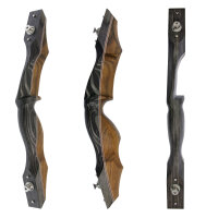 JACKALOPE - Obsidian - 62 Pouces - Arc classique recurve take down - 20-50 lbs