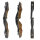 JACKALOPE - Obsidian - 62 Pouces - Arc classique recurve take down - 20-50 lbs