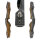 JACKALOPE - Obsidian - 62 Pouces - Arc classique recurve take down - 20-50 lbs