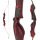 JACKALOPE - Red Beryl - 64 Pouces - Arc classique recurve take down - 25-50 lbs