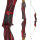 JACKALOPE - Red Beryl - 64 Pouces - Arc classique recurve take down - 25-50 lbs
