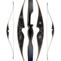 JACKALOPE - Obsidian - 64 Pouces - Arc hybride - 25-50 lbs