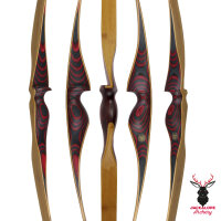 JACKALOPE - Red Beryl - 68 pouces - Arc Longbow - 25-50 lbs