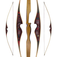 JACKALOPE - Red Beryl - 68 pouces - Arc Longbow - 25-50 lbs
