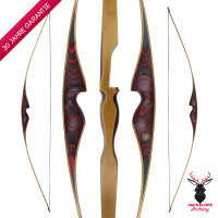 JACKALOPE - Red Beryl - 68 pouces - Arc Longbow - 25-50 lbs