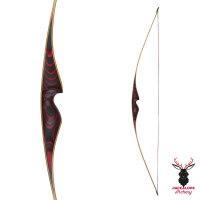 JACKALOPE - Red Beryl - 68 pouces - Arc Longbow - 25-50 lbs