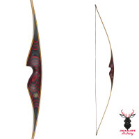 JACKALOPE - Red Beryl - 68 pouces - Arc Longbow - 25-50 lbs