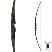 JACKALOPE - Obsidian - 68 Pouces - Arc Longbow - 25-50 lbs