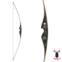 JACKALOPE - Obsidian - 68 Pouces - Arc Longbow - 25-50 lbs