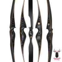 JACKALOPE - Obsidian - 68 Pouces - Arc Longbow - 25-50 lbs