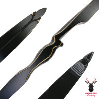JACKALOPE - Obsidian - 68 Pouces - Arc Longbow - 25-50 lbs