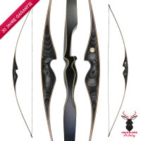JACKALOPE - Obsidian - 68 Pouces - Arc Longbow - 25-50 lbs