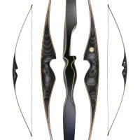 JACKALOPE - Obsidian - 68 Pouces - Arc Longbow - 25-50 lbs