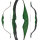 JACKALOPE Malachite Kid - 30 pouces - 10-15 lbs - Arc recurve